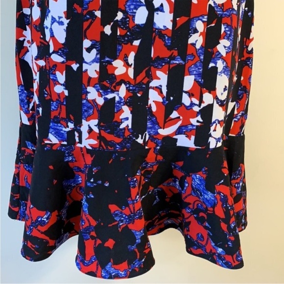 Peter Pilotto for Target Patterned Drop Waisted Dress. Medium. - Picture 6 of 11